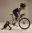 Cyclist training indoors on a Wahoo KICKR smart trainer