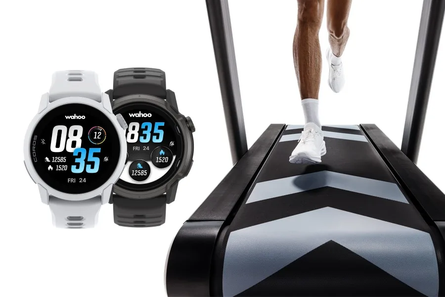 Coros and Wahoo branded GPS watches
