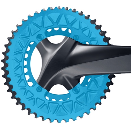 Oval chainring compatible